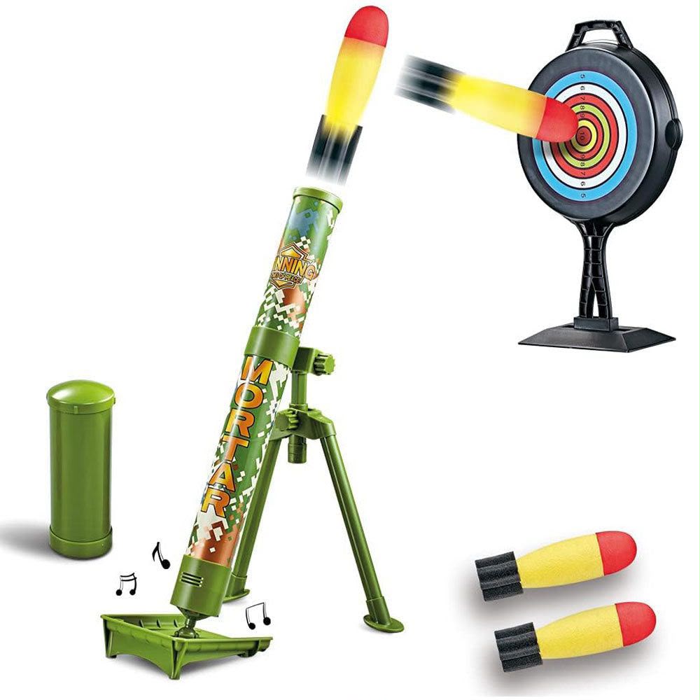 Mortar rocket launcher toy
