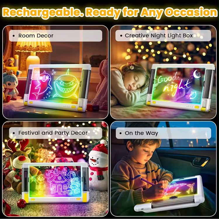 LED Magic Drawing Board