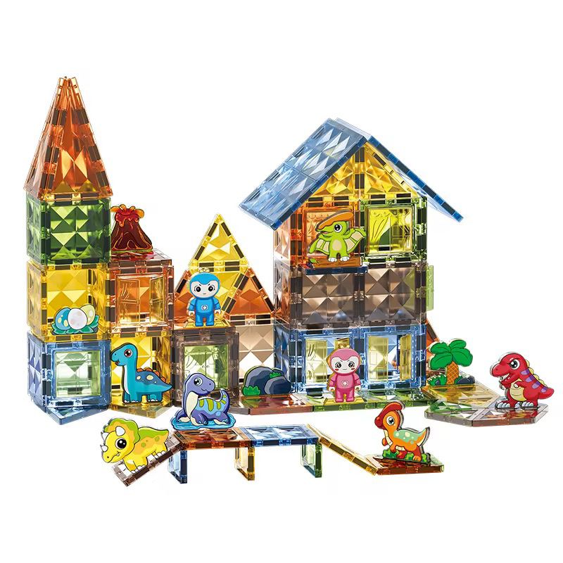 Light Magnetic Blocks(Dino)