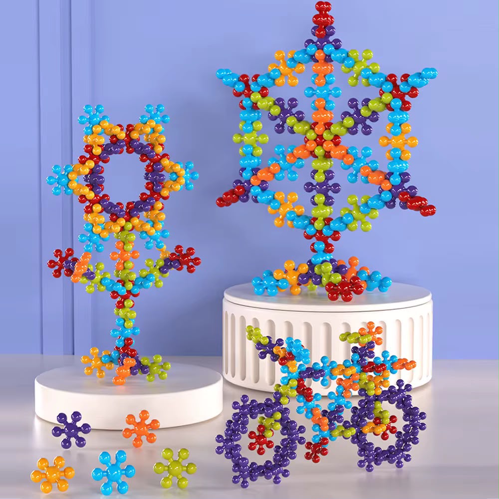 DIY Plum Blossom Building Blocks