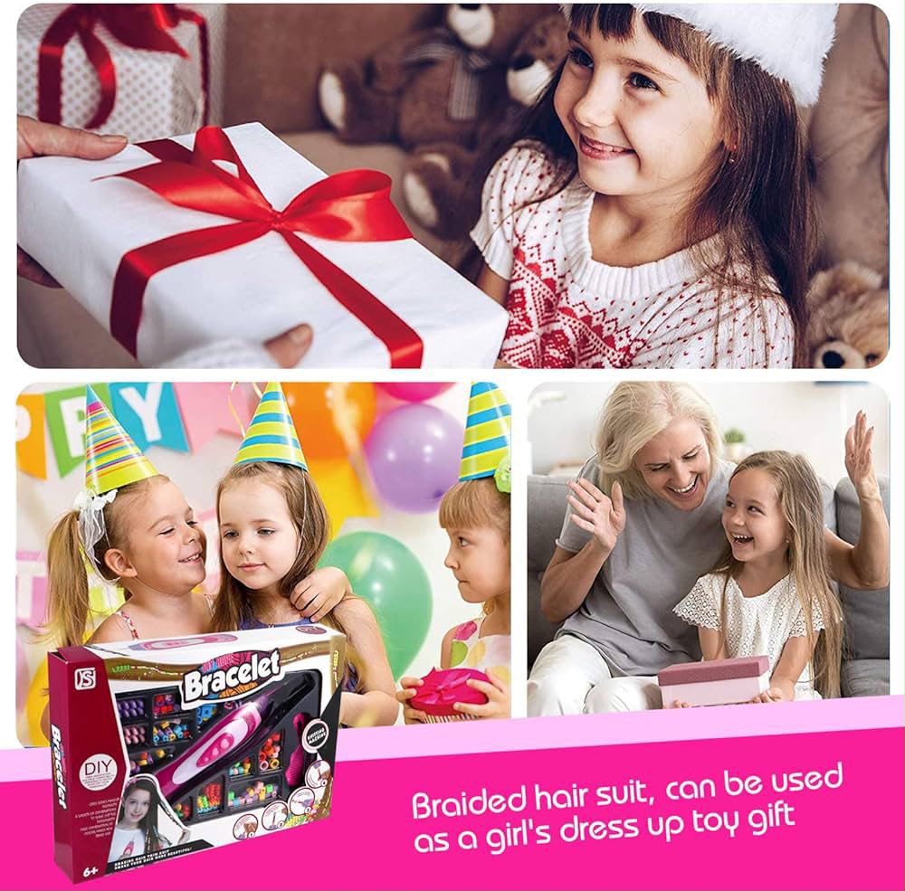 Electric hair braider set