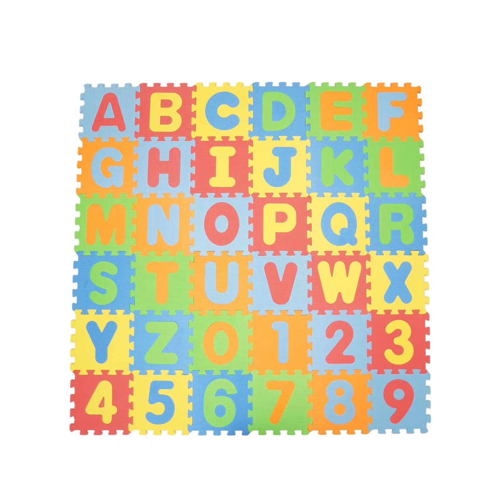 Alphabet and Number Foam Puzzle Mat