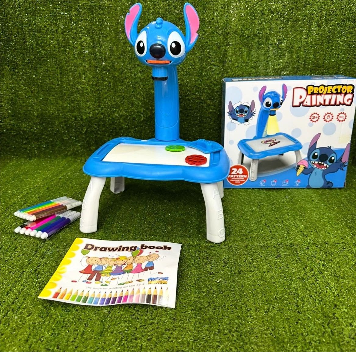 projector painting stitch