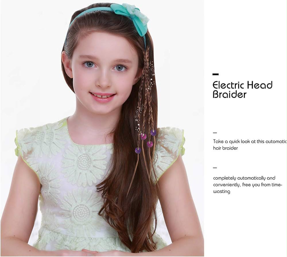 Electric hair braider set
