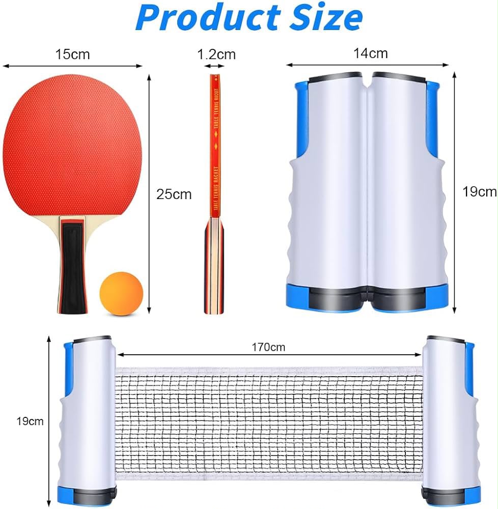Portable Table ping pong Set