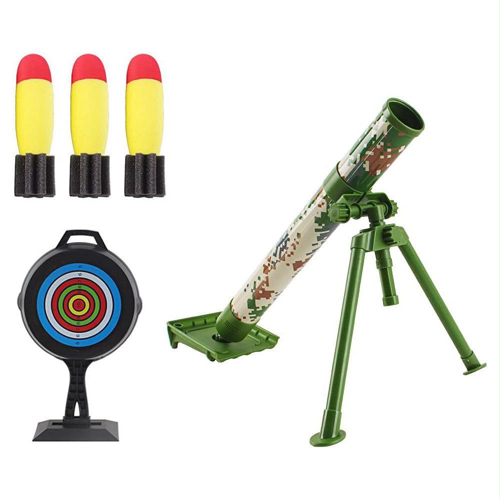Mortar rocket launcher toy