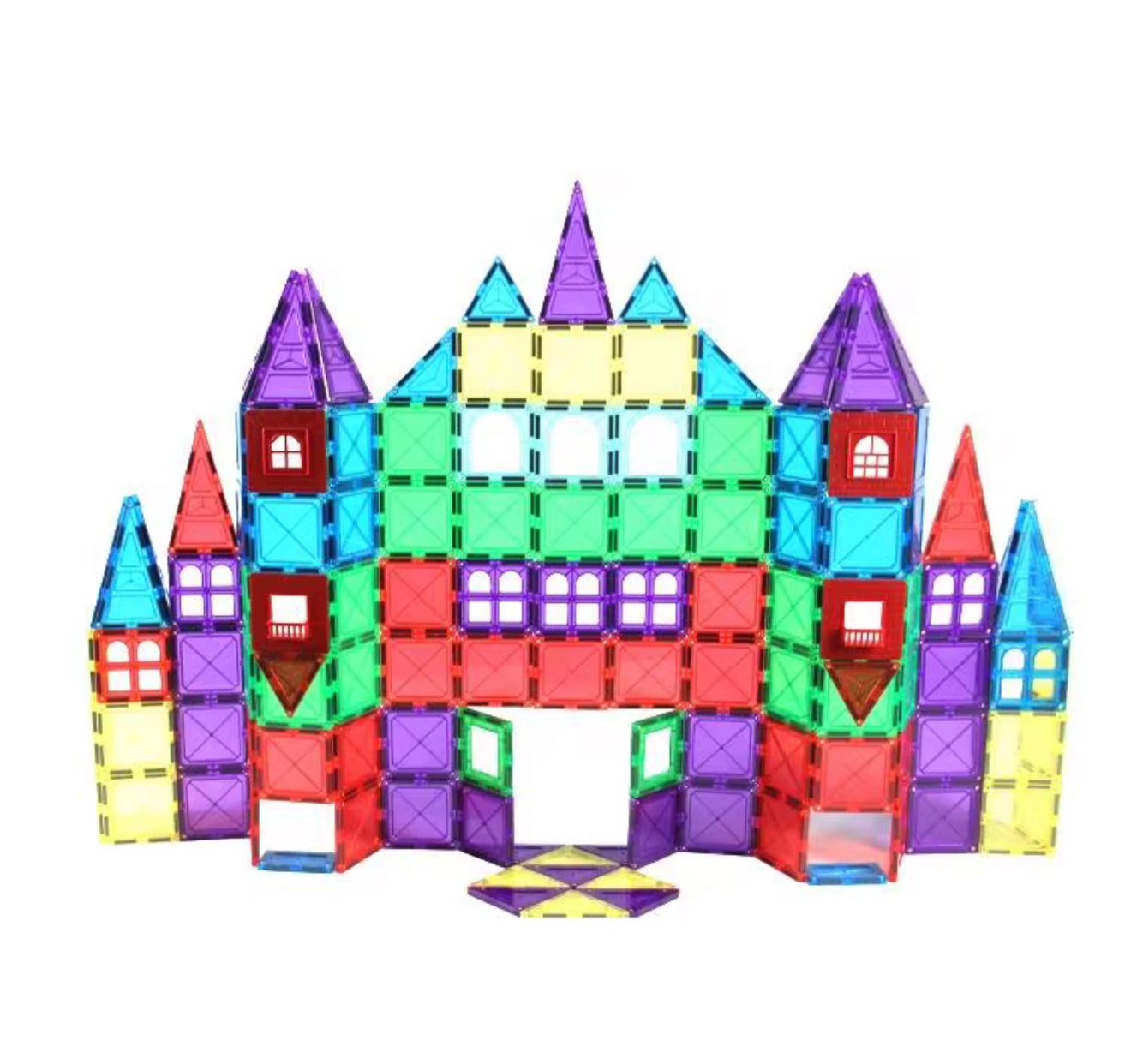 3D Magnetic Tiles (100 pcs)