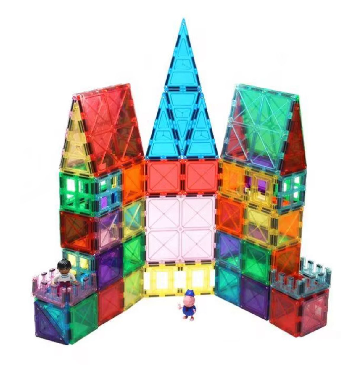 3D Magnetic Tiles (100 pcs)