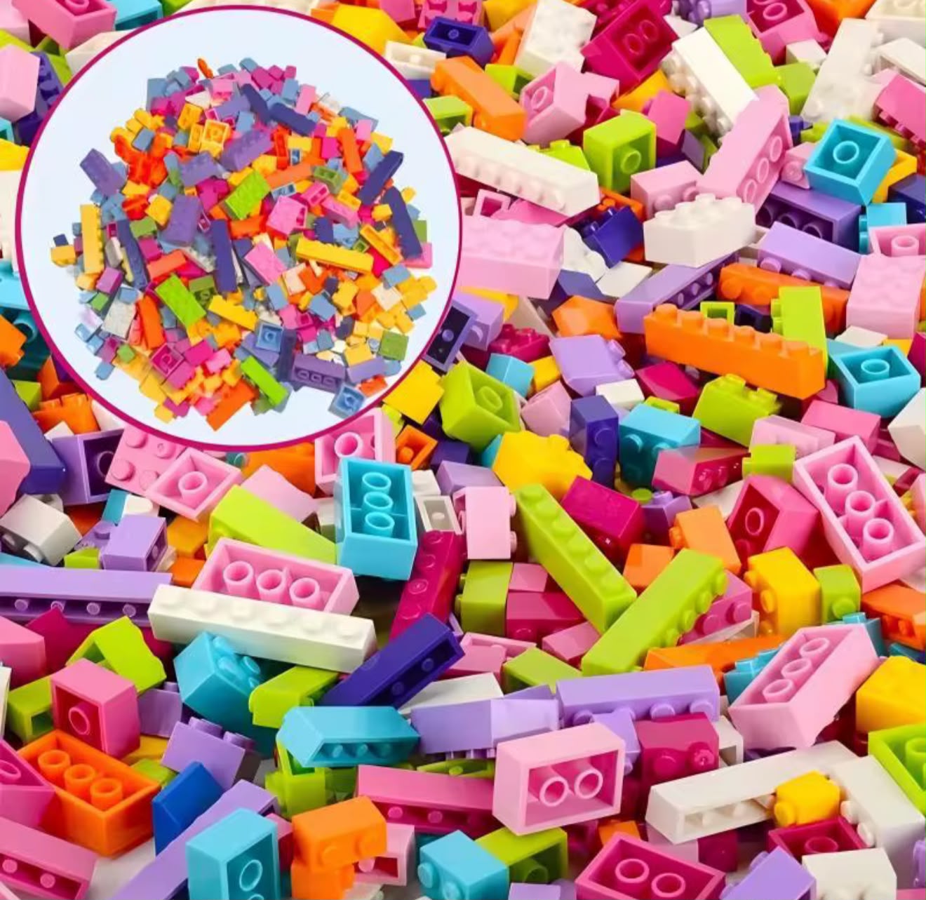 500/1000 Pcs Building blocks