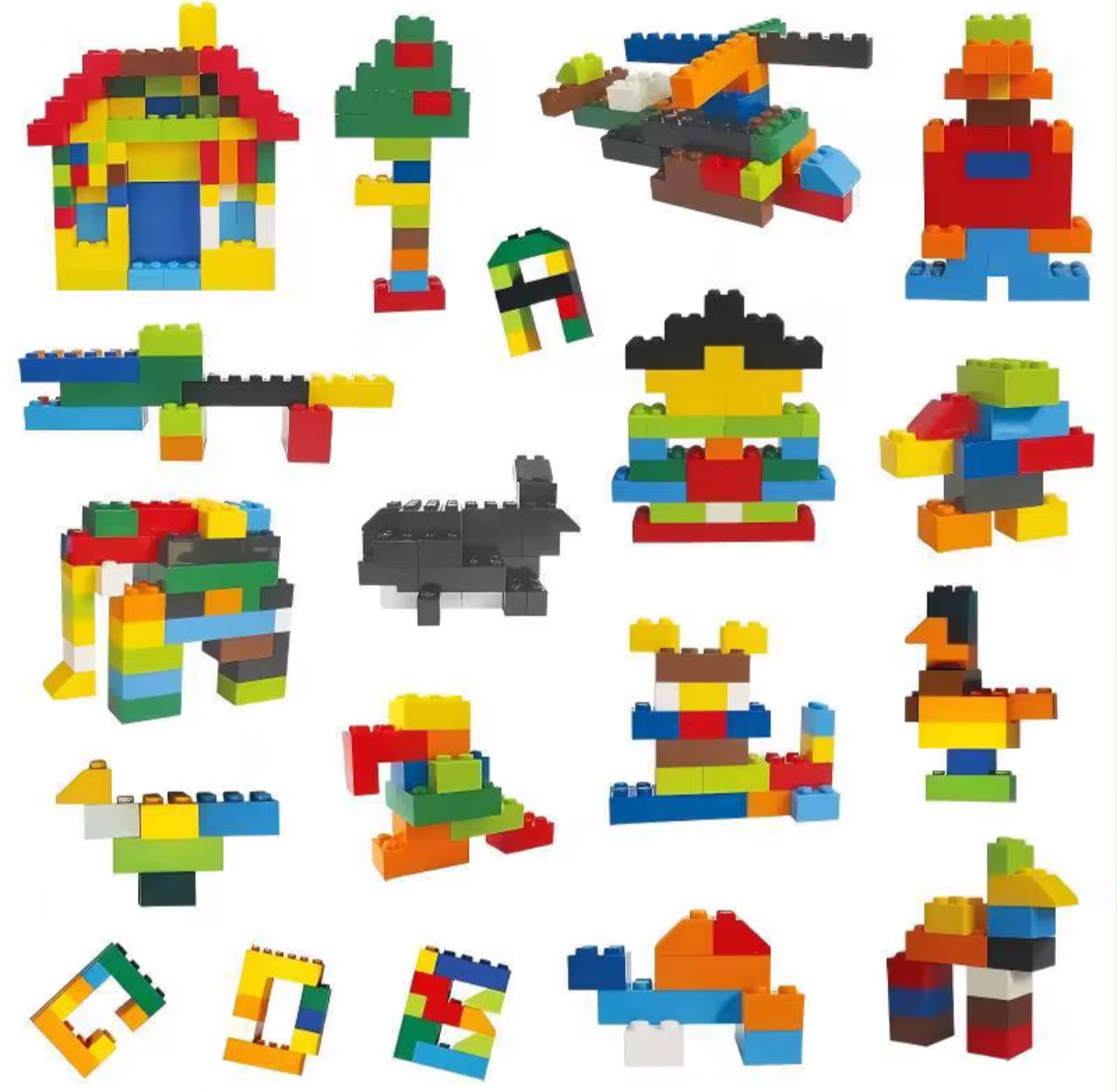 500/1000 Pcs Building blocks