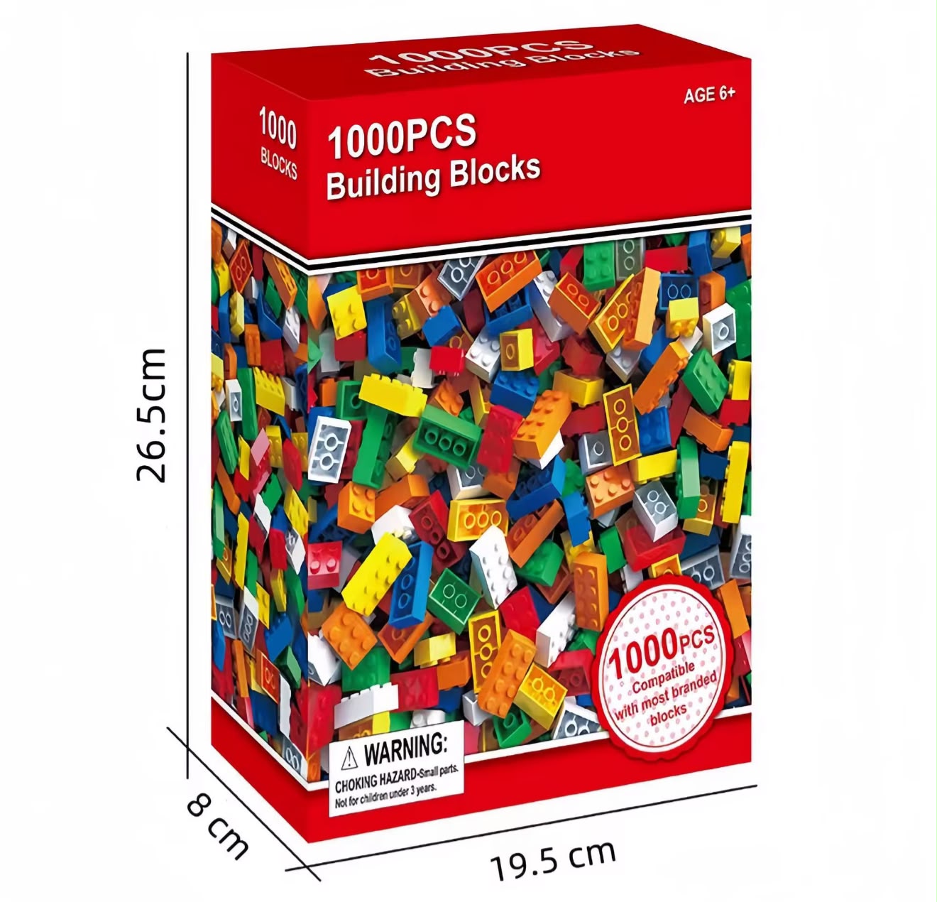 500/1000 Pcs Building blocks