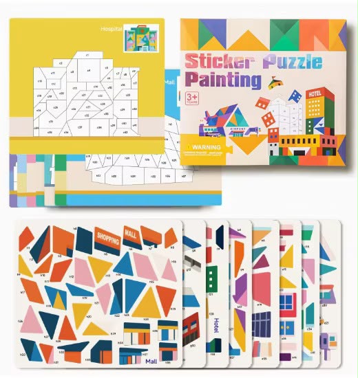 Sticker Puzzle Painting