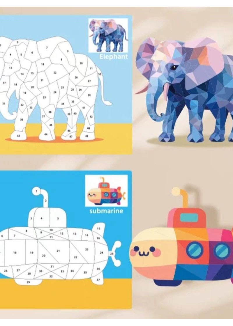 Sticker Puzzle Painting
