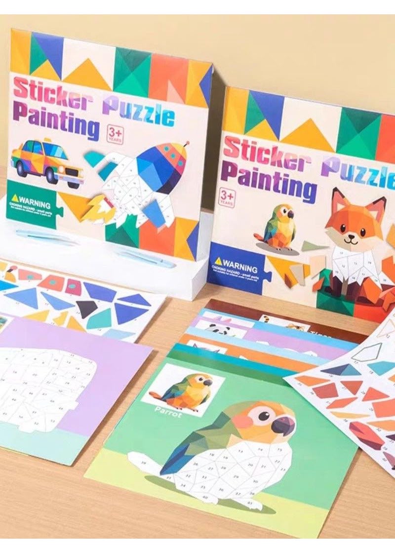 Sticker Puzzle Painting