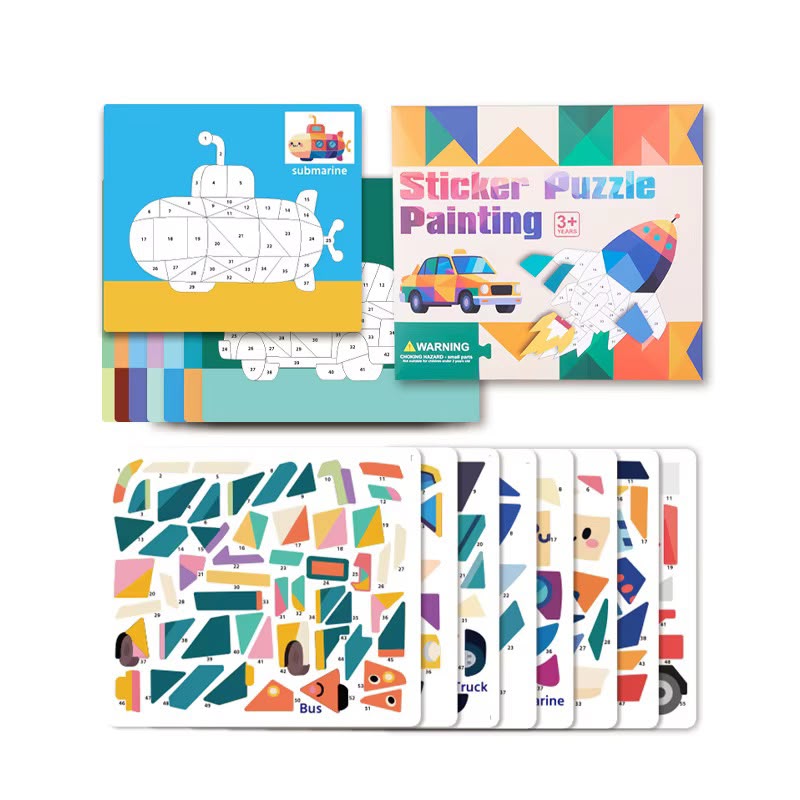 Sticker Puzzle Painting