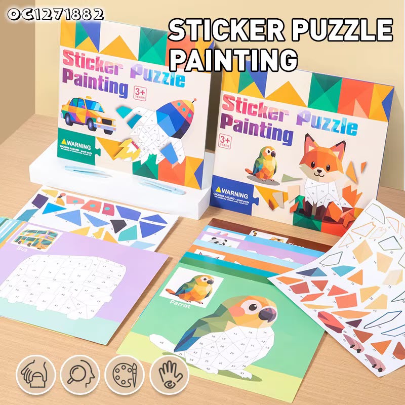 Sticker Puzzle Painting