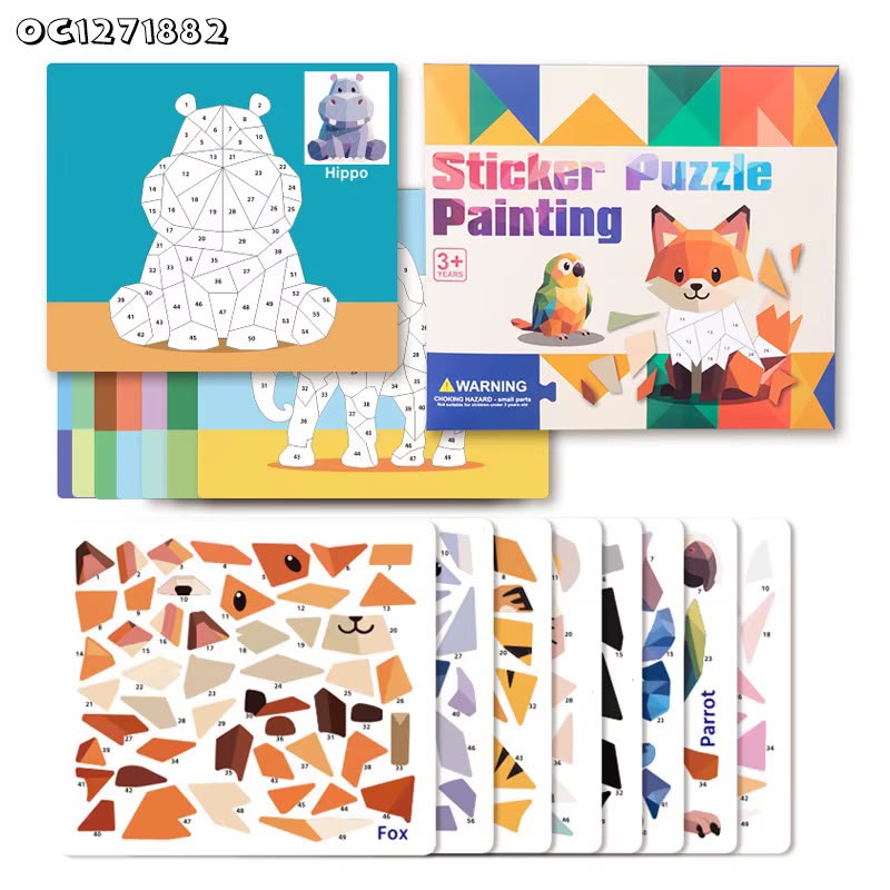 Sticker Puzzle Painting