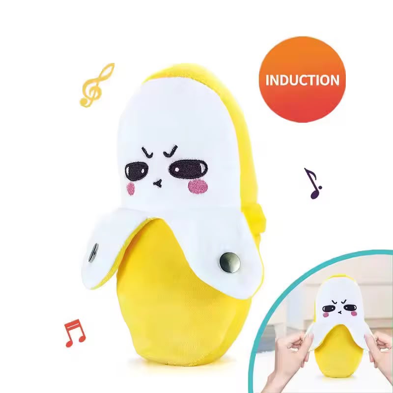 Musical Sensing Banana Plush