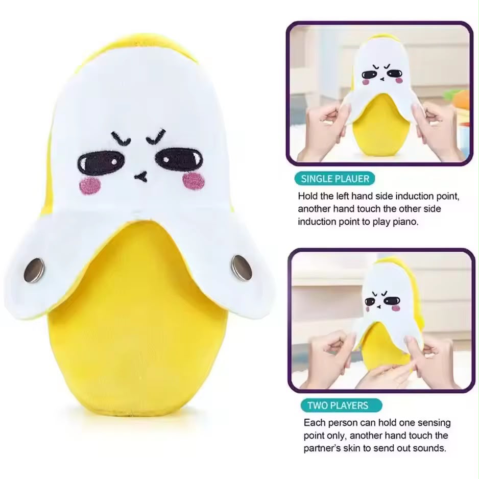 Musical Sensing Banana Plush