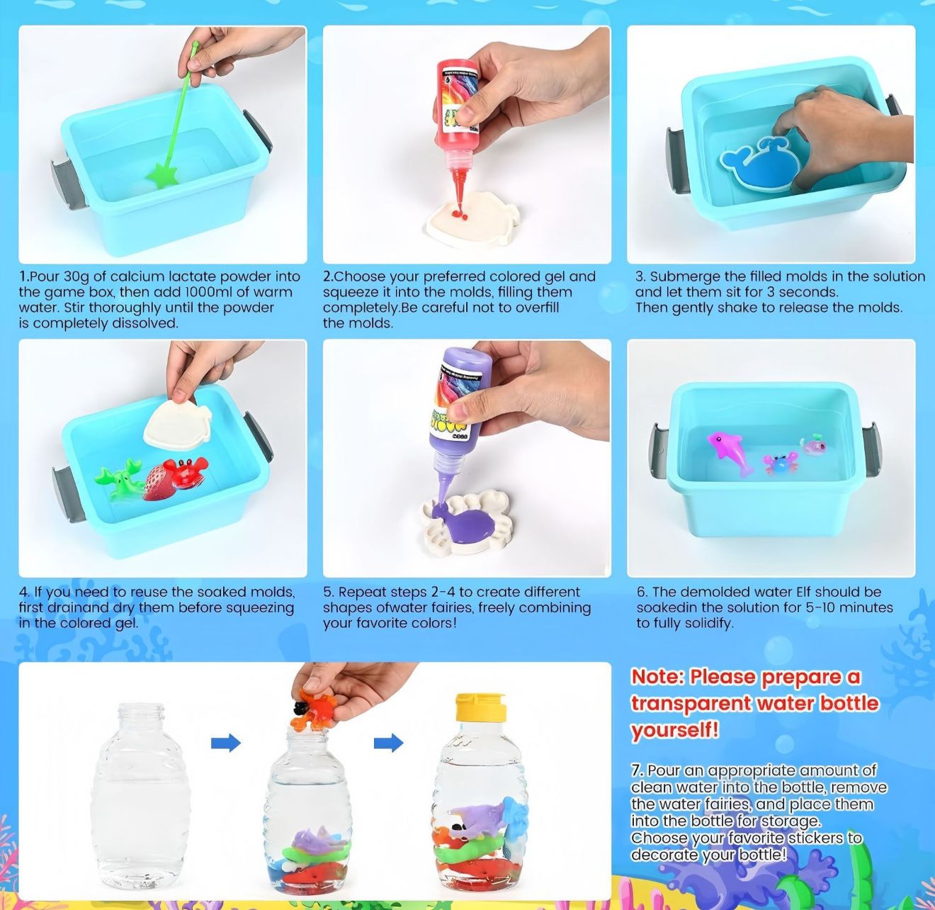 Magic Water Elf (30 pcs)