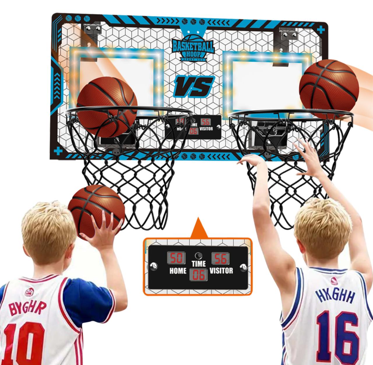 Electronic basketball board