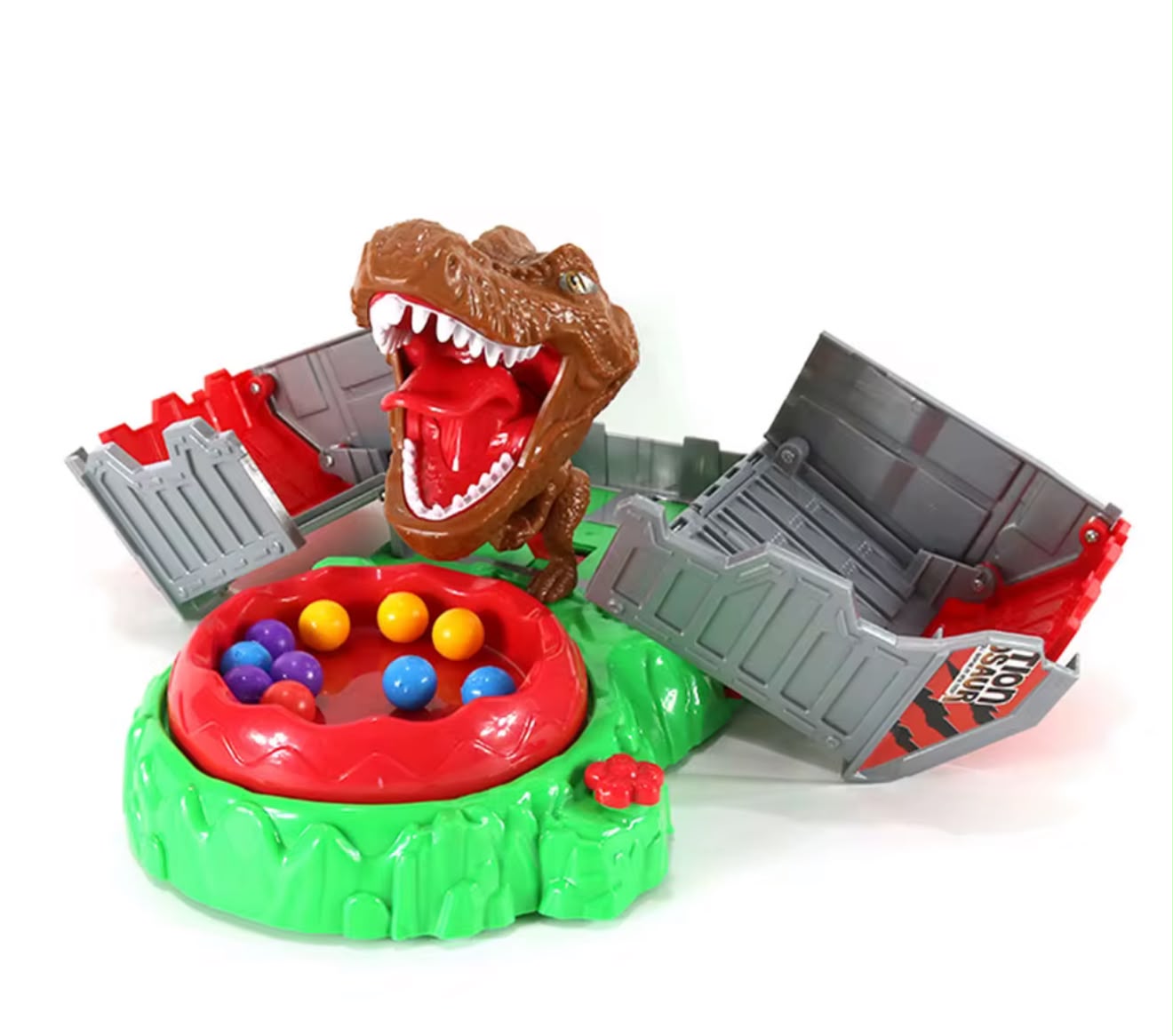 Caution dinosaur challenge game