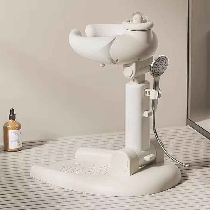 Foldable baby bath seat
