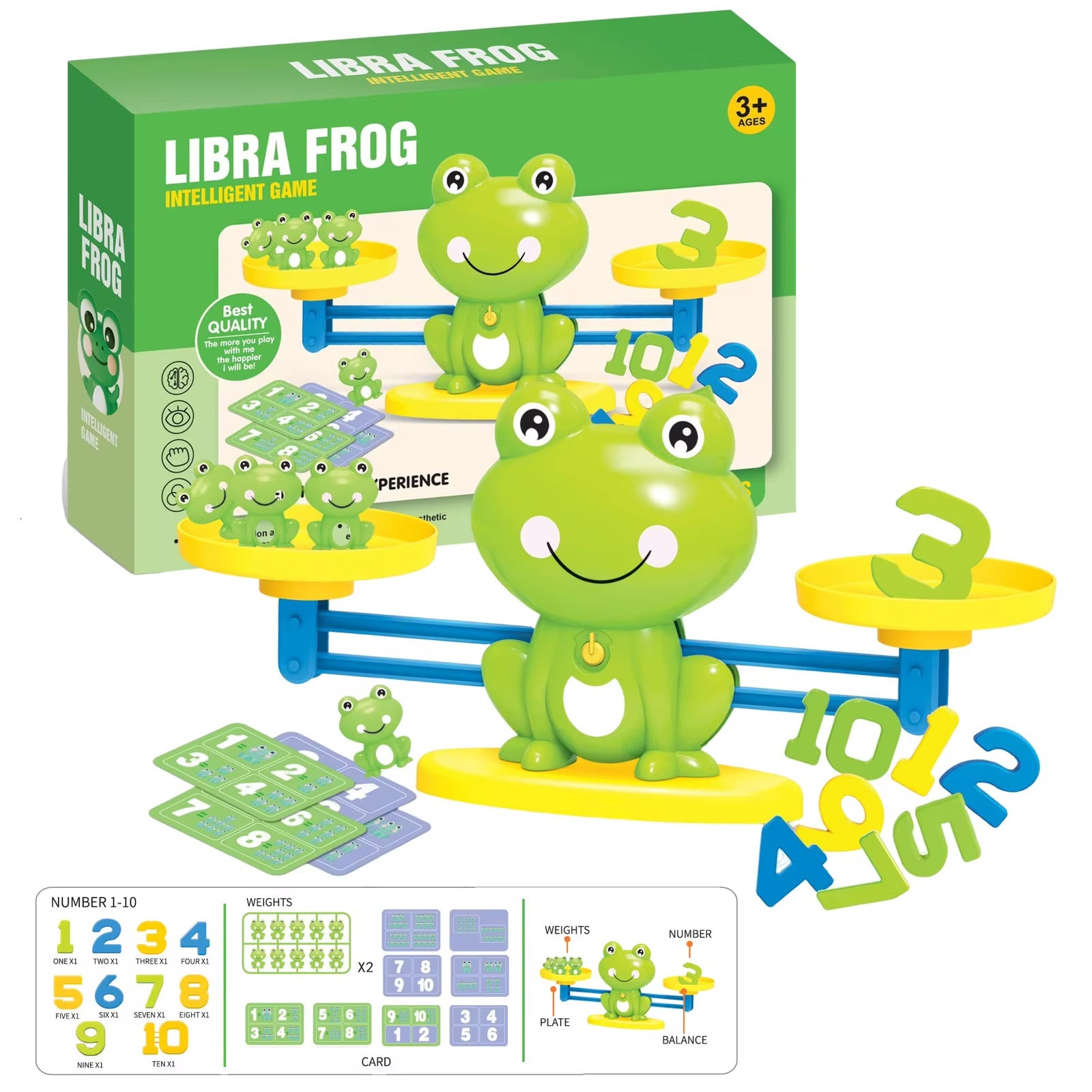 Frog Balance Math Game