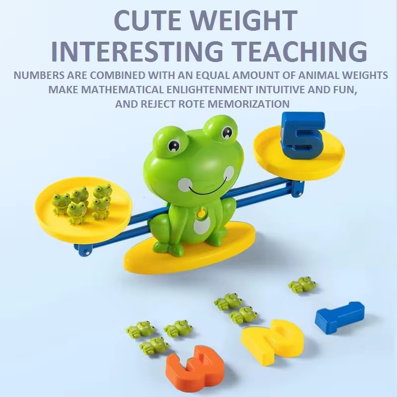 Frog Balance Math Game
