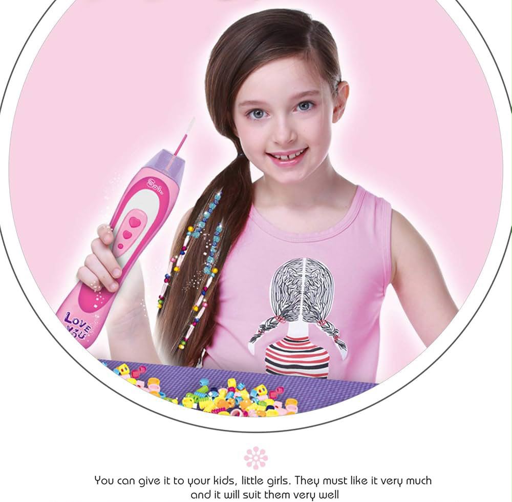 Electric hair braider set