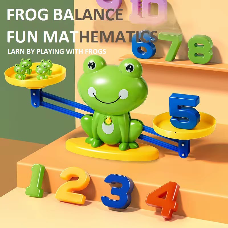 Frog Balance Math Game